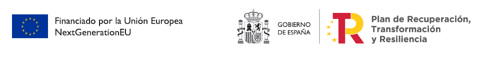 Financiado por la Unión Europea NextGenerationEU, Gobierno de España, Plan de Recuperación Transformación y Resiliencia